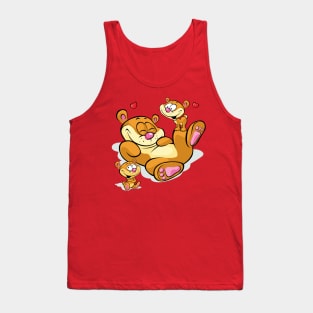 Happy Bear Family Tank Top